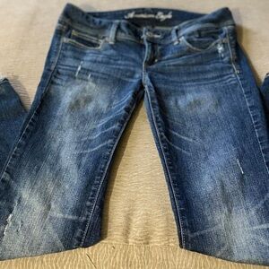 ‼️SALE ‼️ ✨ 2010 👖American Eagle Blue Slim Boot Cut Jeans  - Size 10
